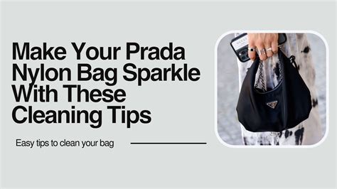 prada bag cleaning